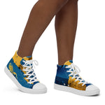 Load image into Gallery viewer, Women’s high top canvas shoes
