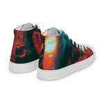 Load image into Gallery viewer, Women’s high top canvas shoes
