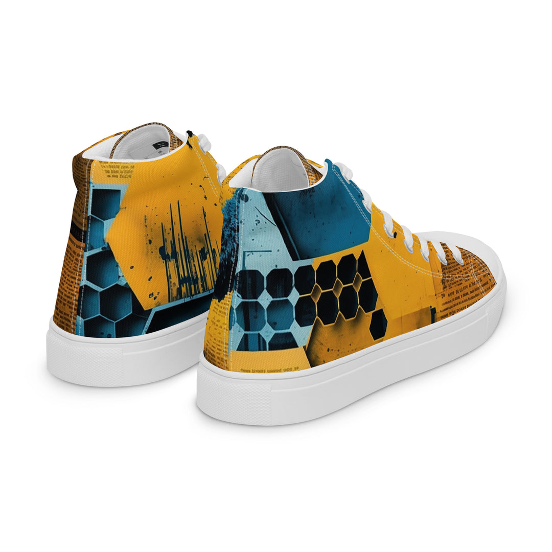 Women’s high top canvas shoes