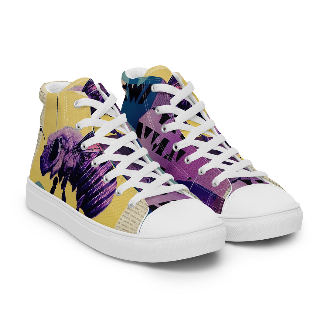 Women’s high top canvas shoes