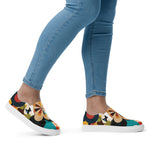 Load image into Gallery viewer, Women’s slip-on canvas shoes
