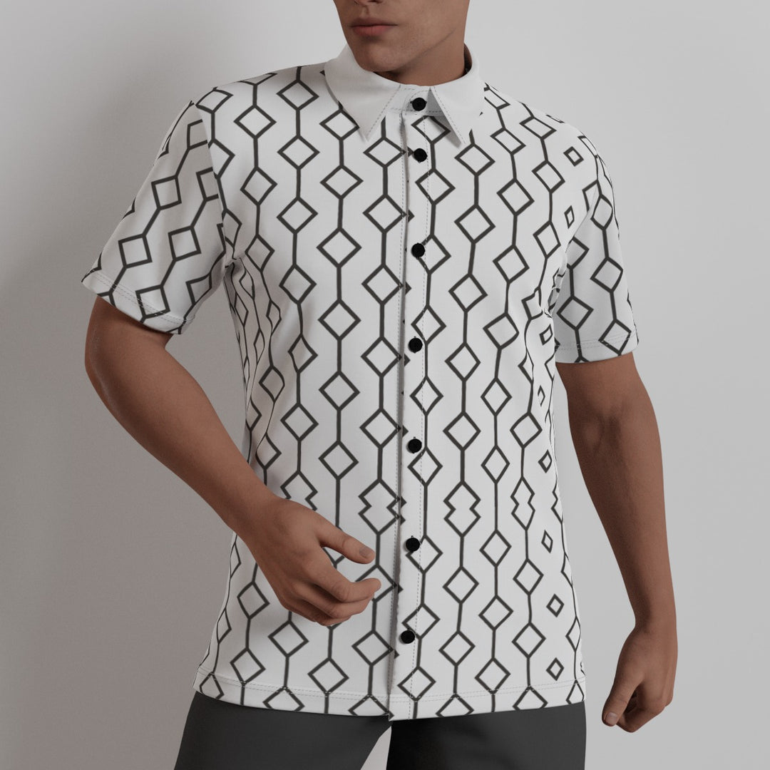 All-Over Print Men's Shirt