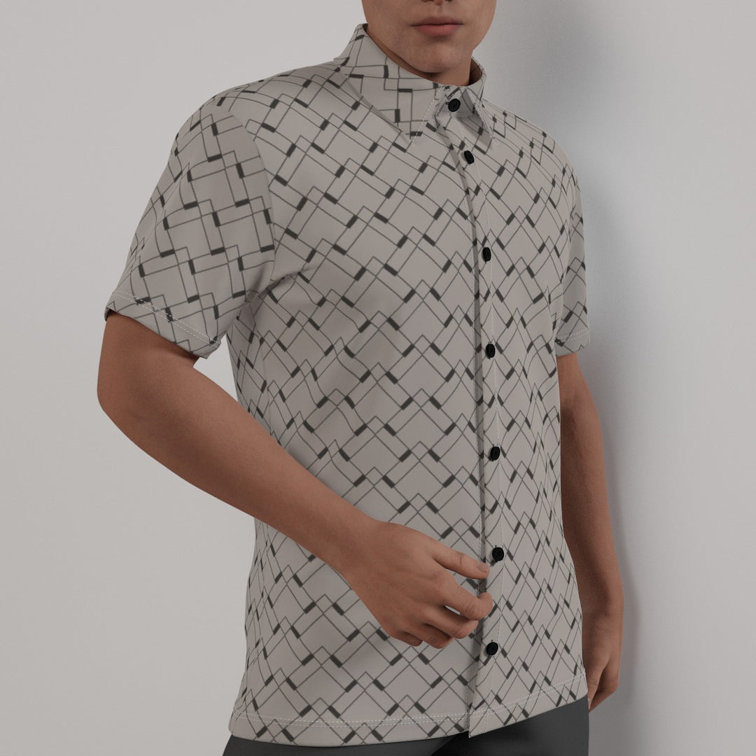 All-Over Print Men's Shirt