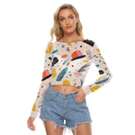 Load image into Gallery viewer, All-Over Print Women&#39;s Mesh Long Sleeves T-shirt
