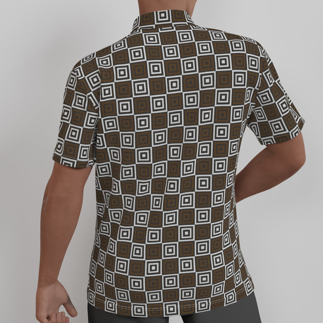 All-Over Print Men's Shirt