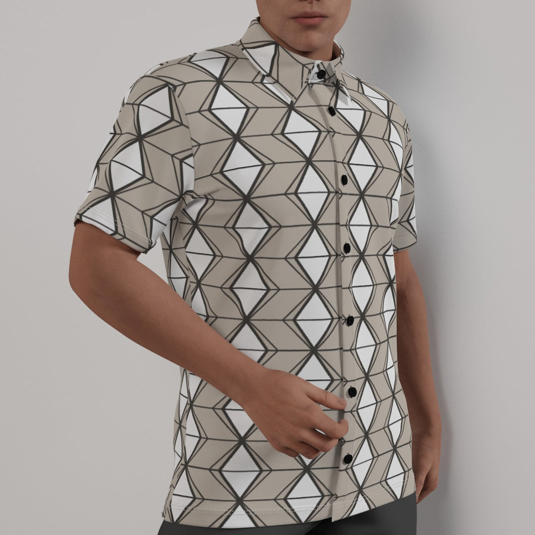 All-Over Print Men's Shirt