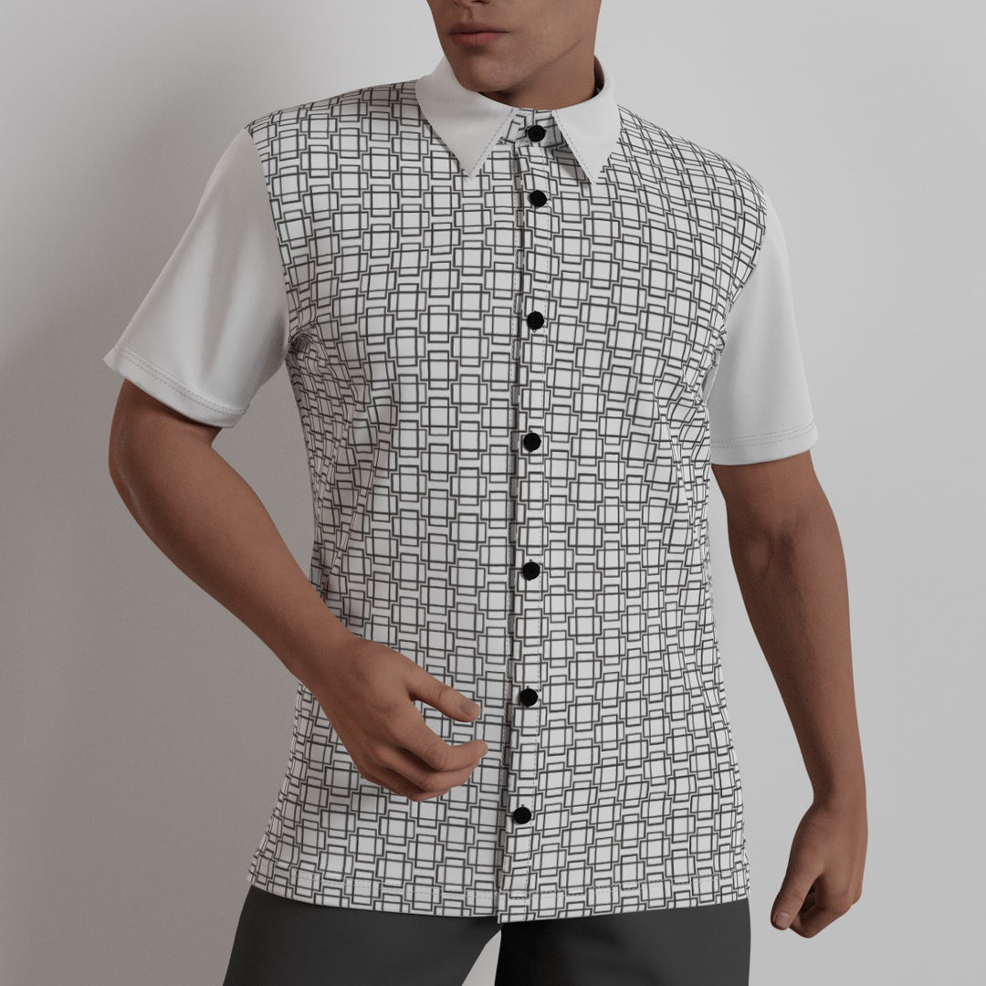 All-Over Print Men's Shirt