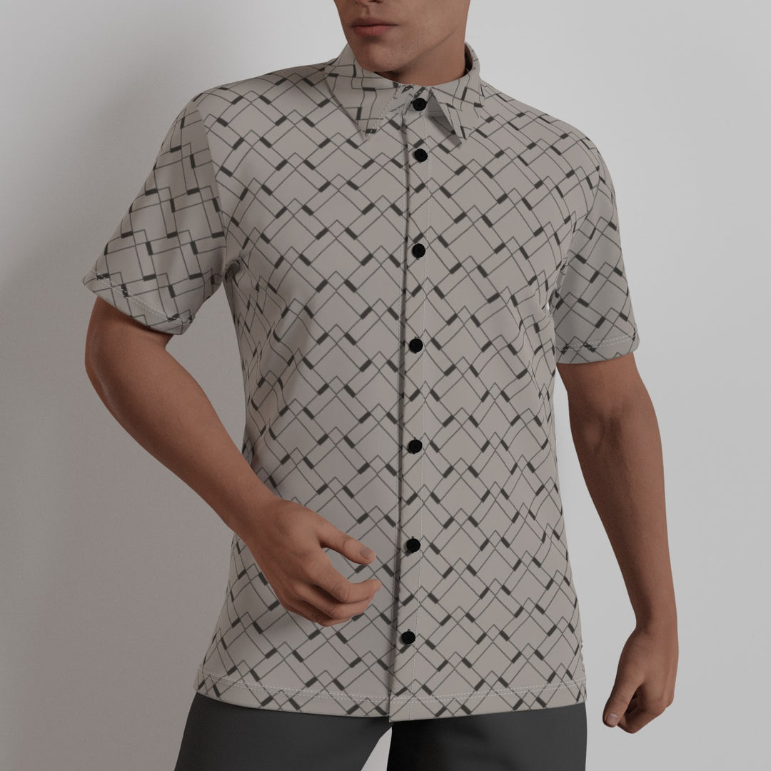 All-Over Print Men's Shirt