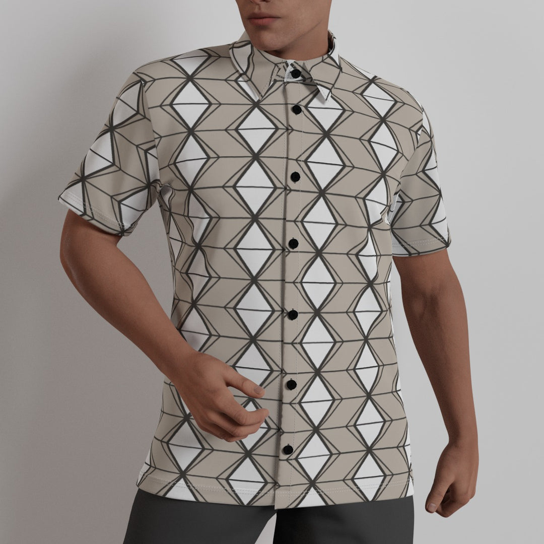 All-Over Print Men's Shirt